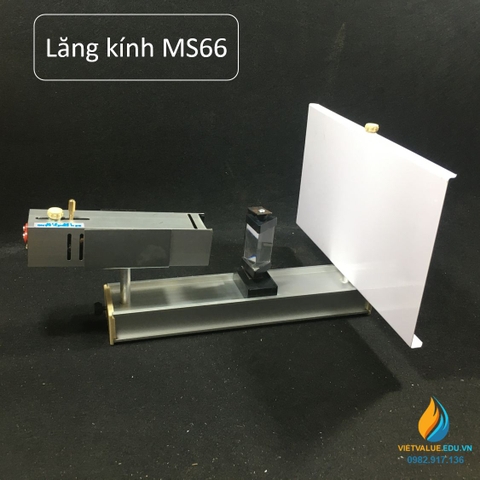 Bộ thí nghiệm phân tích ánh sáng trắng bằng lăng kính MS66