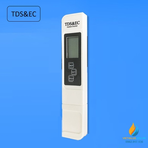 Bút TDS&EC đo độ cứng và độ dẫn điện của nước mức đo 0 đến 9990ppm