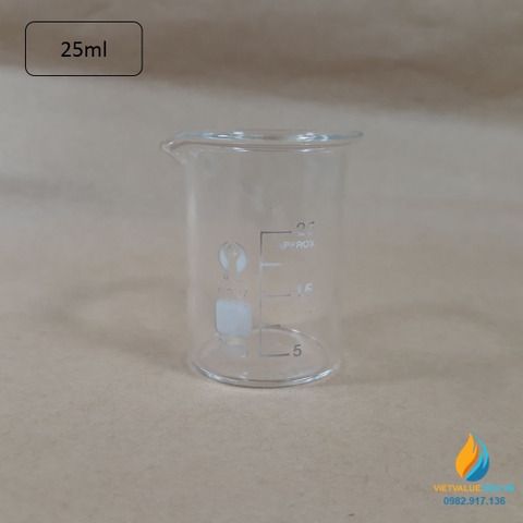 Cốc đong thủy tinh có vạch chia, dung tích 600ml, có mỏ, chịu nhiệt độ cao