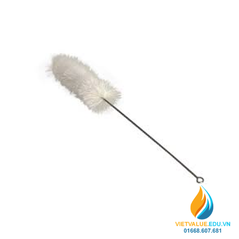 5 chiếc chổi cọ ống nghiệm đầu nhỏ, dài 10cm
