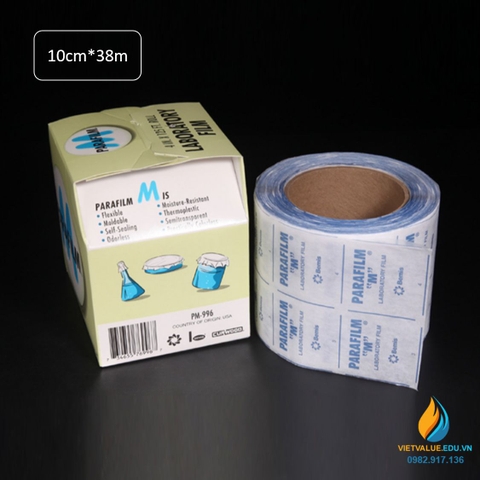 Giấy Parafilm M phòng thí nghiệm kích thước 10cm * 38m