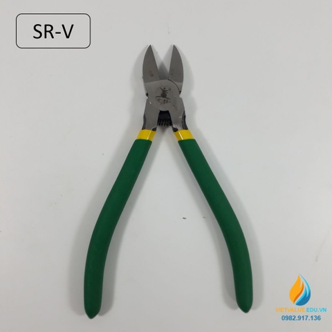 Kìm cắt dây điện lưỡi xiên, độ cứng cao, chều dài 6inch, cán bọc nhựa
