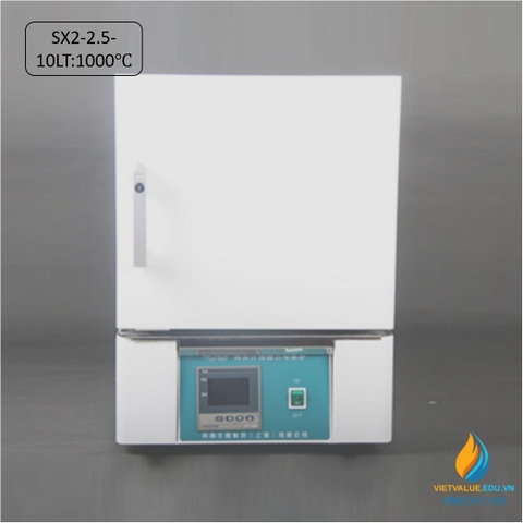 Lò nung thí nghiệm model SX2-2.5-10LT nhiệt độ nung 1000 ℃, 2.5kW lò sợi gốm