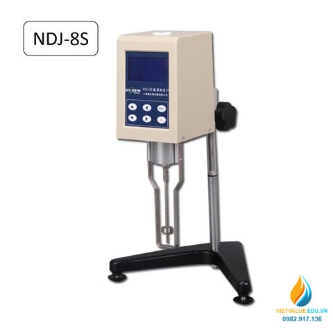 Máy đo độ nhớt NDJ-8S, hiển thị LCD, khoảng hoạt động từ 0 đến 200000mpa.s