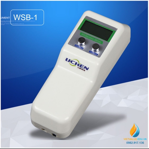 Máy đo độ trắng cầm tay WSB-1, giá trị từ 0 đến 199, hiển thị LCD