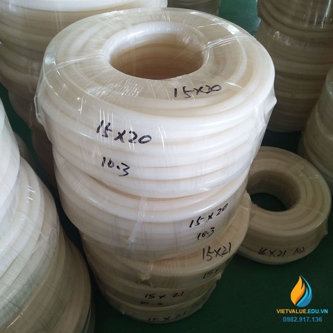 Ống dẫn silicon trong 15x20mm cuộn 55 mét