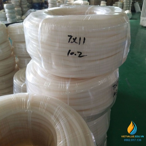 Ống dẫn silicon trong 7x11mm cuộn 140 mét