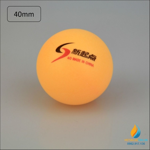 Bóng bàn đường kính 40mm, nhựa, độ cứng cao, dụng cụ thực hành stem