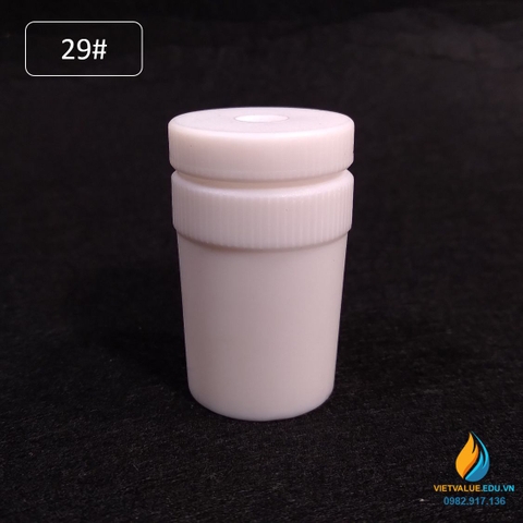 Bộ thí nghiệm PTFE stopper cổng 29 Nút khóa bằng nhựa PTFE