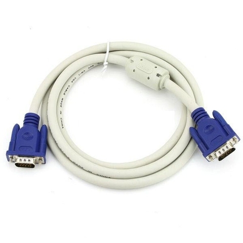 Cáp Vga 1,5 dây trắng