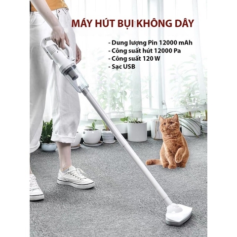Máy Hút Bụi Cầm Tay Không Dây RST-88 Công Suất 120w