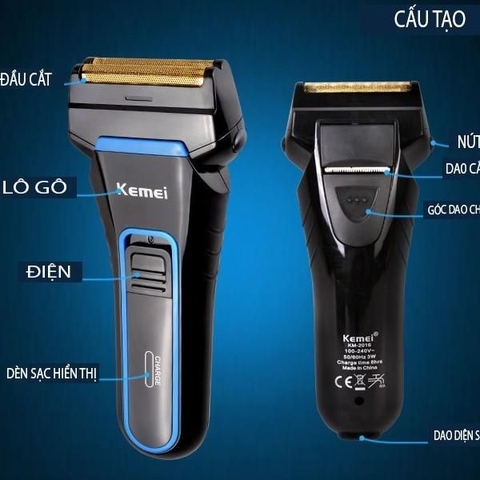 Máy Cạo Râu Kemei KM-2016
