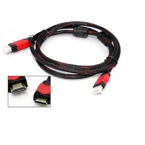 Cáp HDMI 1.5m - dây tròn dây lưới