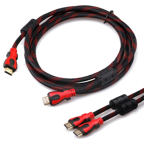 Cáp HDMI 1.5m - dây tròn dây lưới