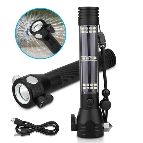 Đèn Pin Sạc Đa Năng T08 Japan Hộp Xanh