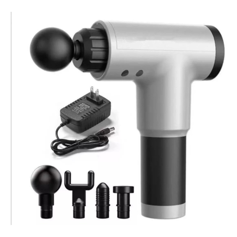 Máy Massage Gun KH-320 ( 4 Đầu ) Đầu Đồng Cao Cấp