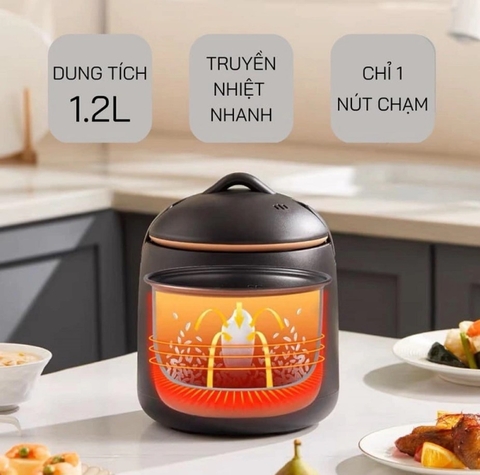 Nồi Cơm Điện Mini Chigo 1.2L