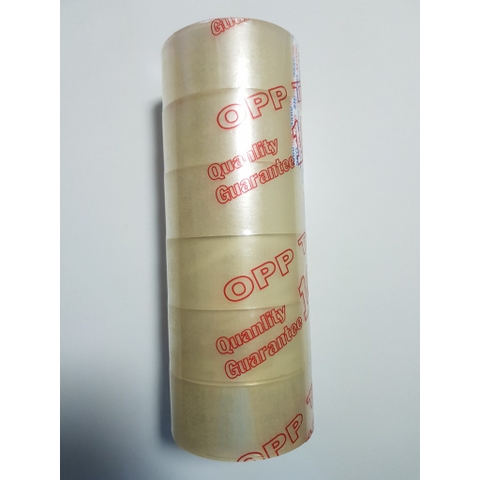Băng keo trong 100ya lốc 6 cuộn