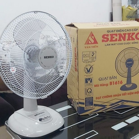 Quạt bàn Senko 1616 Chính Hãng