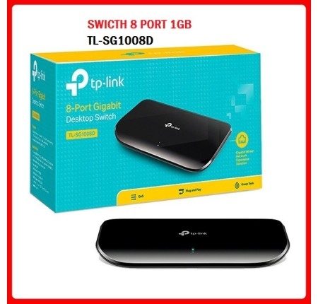 Switch TPLink TL-SG1008D 8-Port (1.0Gbps) Chính Hãng