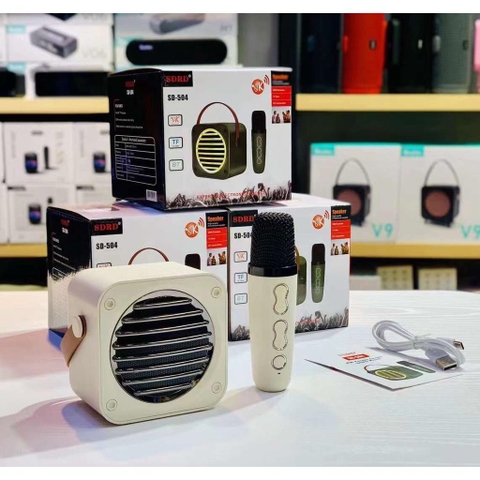 Loa Karaoke Bluetooth SDRD SD-504 kèm micro
