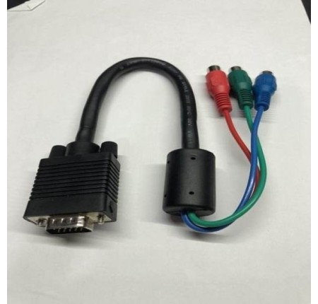 Cáp chuyển VGA ra AV 3 đầu hoa sen