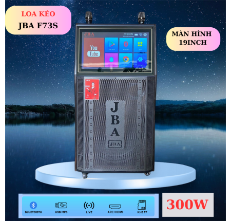Loa Kéo JBA F-73S Màn Hình LCD 19inch Công Suất 300w