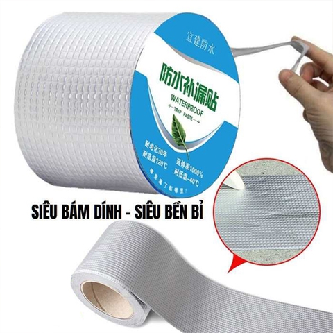 Cuộn keo chống thấm Buty 20cm X 5cm siêu dính