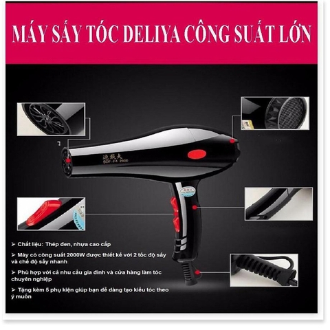 Máy sấy tóc Deliya DLY-8018