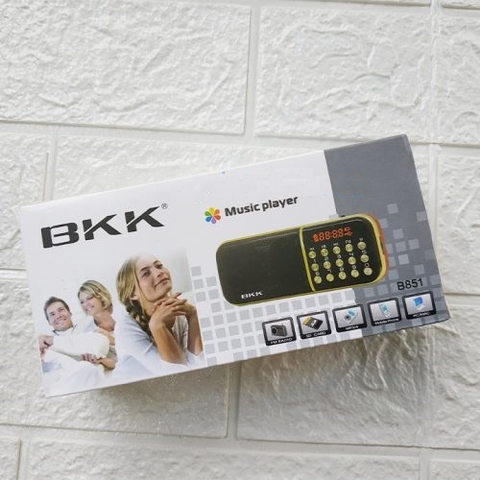 Loa Thẻ Nhớ BKK B-851 Kèm 2 Pin