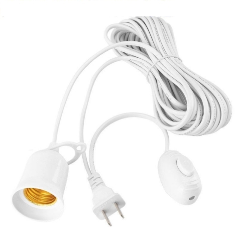 Đui đèn dài 4,5m có công tắc,phích cắm