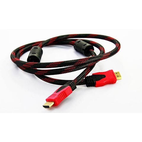 Cáp HDMI 1.5m - dây tròn dây lưới