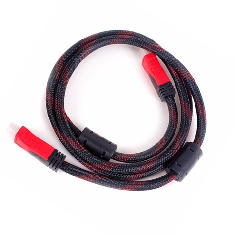 Cáp HDMI 1.5m - dây tròn dây lưới