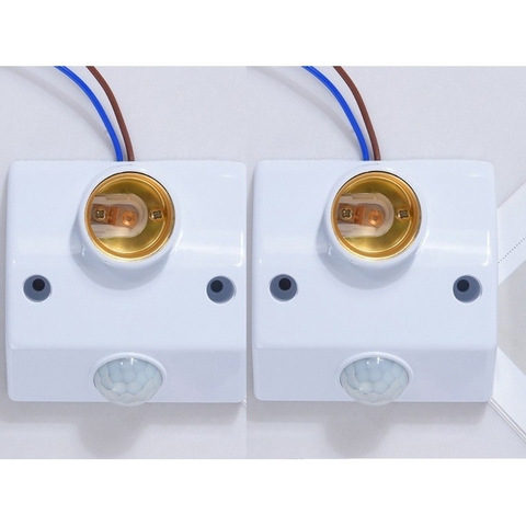 Đui Đèn Cảm ứng Hồng Ngoại e27 báo động