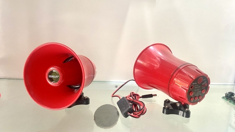 LOA PHÓNG THANH KẸP BÌNH 12V MS11-006