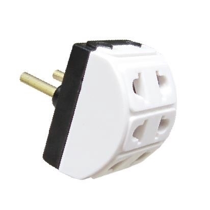 Phích cắm điện 1 lỗ ra 5 lỗ