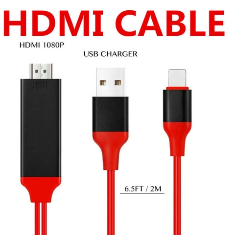 Cable Chuyển Lightning 5-6 Ra hdmi