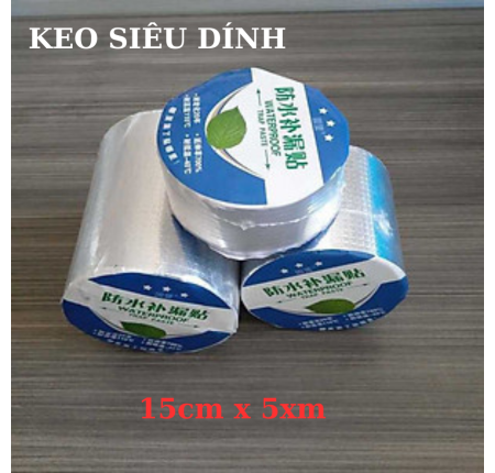 Cuộn Keo Chống Thấm Buty 15cm x 5m Siêu Dính