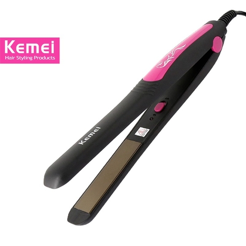 Máy Duỗi Tóc Kẹp Tóc Kemei Km-328