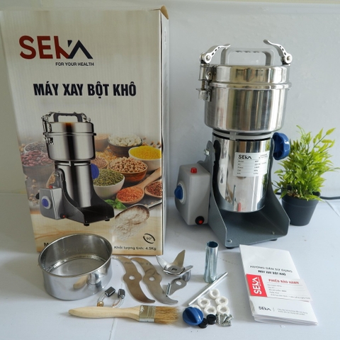 Máy Xay Bột Khô Đa Năng SEKA 800Y- Công Suất 3000w