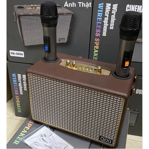 Loa Karaoke Bluetooth Qixi SK-2036 Xách Tay