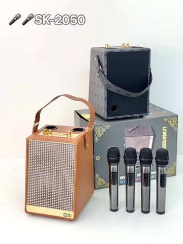 Loa Karaoke Bluetooth QIXI SK-2050 Kèm Micro