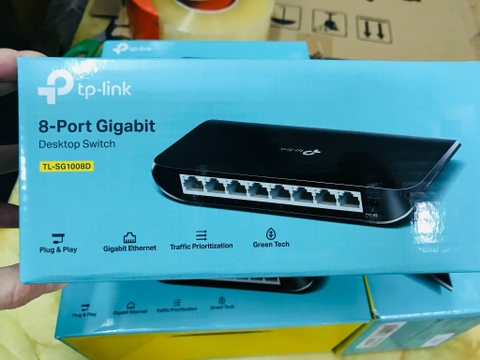 Switch TPLink TL-SG1008D 8-Port (1.0Gbps) Chính Hãng