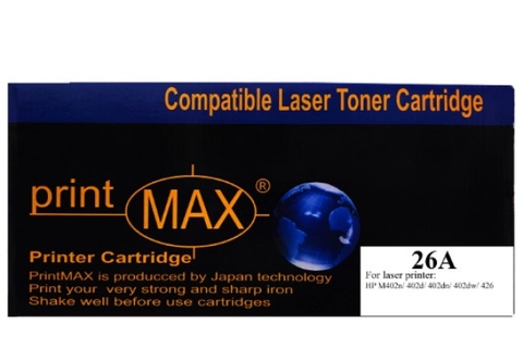 Cartridge prinmax 26a có chíp