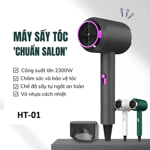 Máy Sấy Tóc Hair Dryer HT-01 ( 3 Chế Độ )