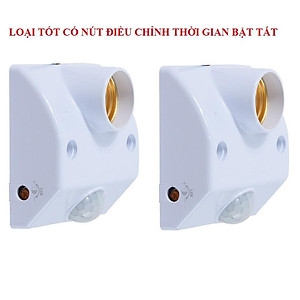 Đui Đèn Cảm ứng Hồng Ngoại e27 báo động