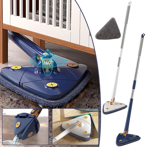 Cây Lau Nhà Tam Giác Tự Vắt Thông Minh