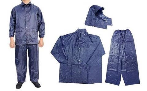 Áo Mưa Bộ Vải Dù Siêu Bền Size XL