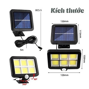Đèn Năng Lượng ip8802 ( 6 LED ) Cảm ứng