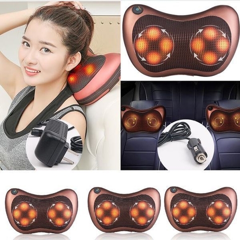 Gối Massage 8 Bi 2 Chiều Hồng Ngoại